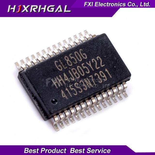 10 Chiếc GL850G SSOP28 GL850G-HHY22 GL 850 G 850G SSOP-28 SMD USB HUB Bộ Điều Khiển Chip IC Mới