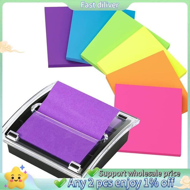 Pad Up Sticky Notes Up Note Dispenser Self Stick Memo Black Base Clear Top Self Stick Memo
