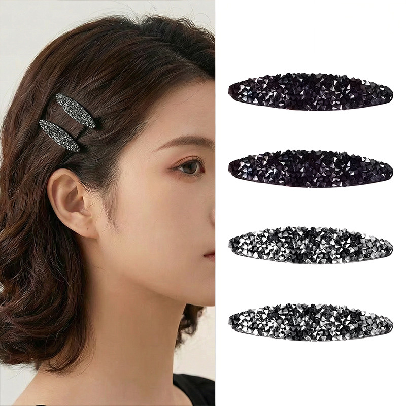 💋loli💋2026 Kẹp tóc gãy trán Mini đính đá bên | BigBuy360 - bigbuy360.vn