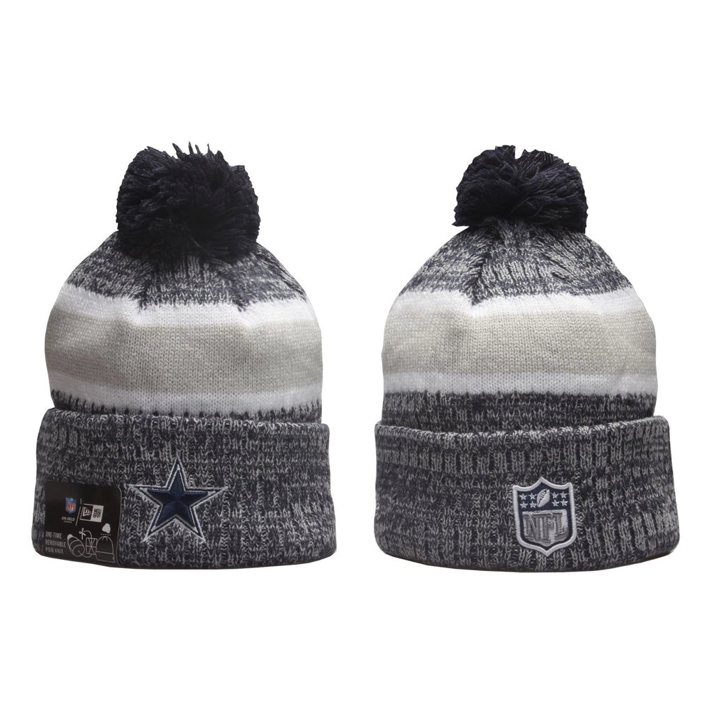 2023 Dallas Cowboys Beanie Cowboys Beanie Mũ Len Nam Nữ Thu Đông Mũ Ấm Áp Lông Cừu Mũ Dệt Kim Phong 