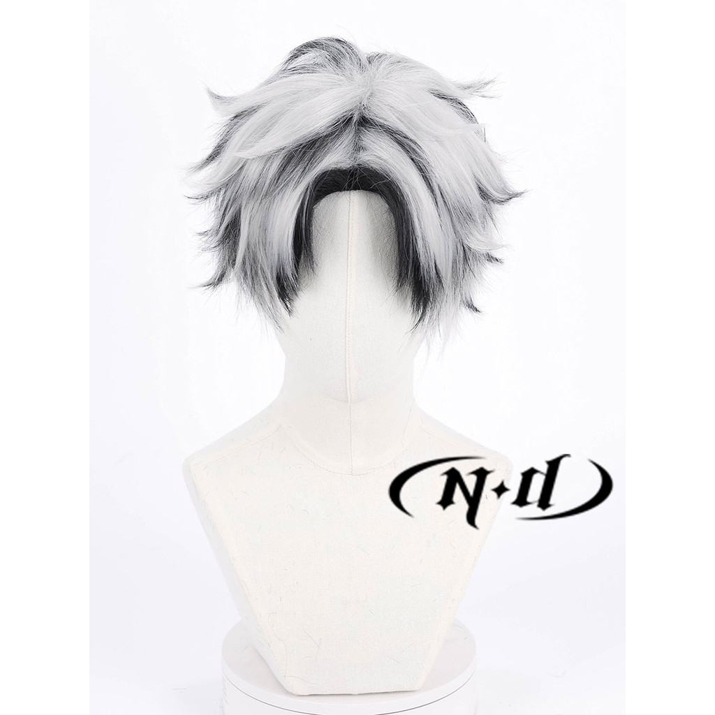 ND Home] Mutu Kotaro Trán Nửa Lưng Đầu Exude Edition Bóng chuyền Boy cos Tóc Giả