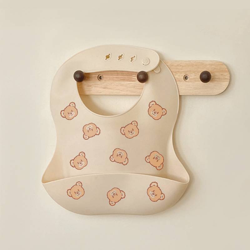Baby Eating Bib Waterproof Disposable Saliva Towel Silicone Eating Bib Tp8A