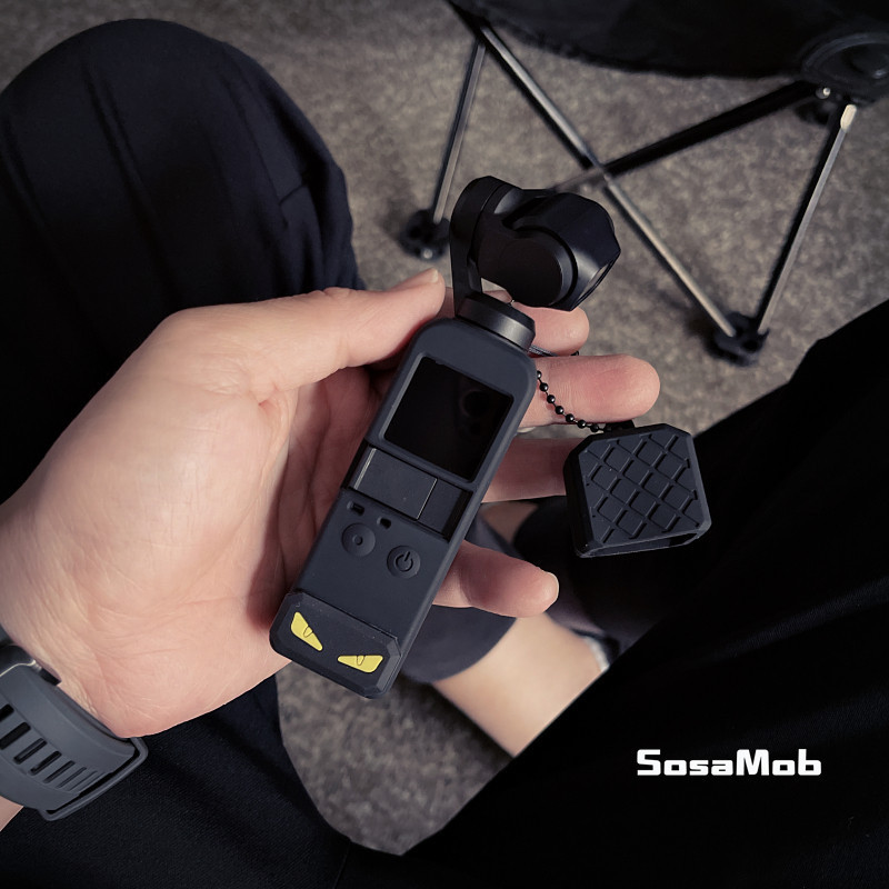 Thích hợp cho DJI Osmo Pocket 2 3 Lingmo Túi cầm tay Gimbal Camera Vỏ bảo vệ silicon