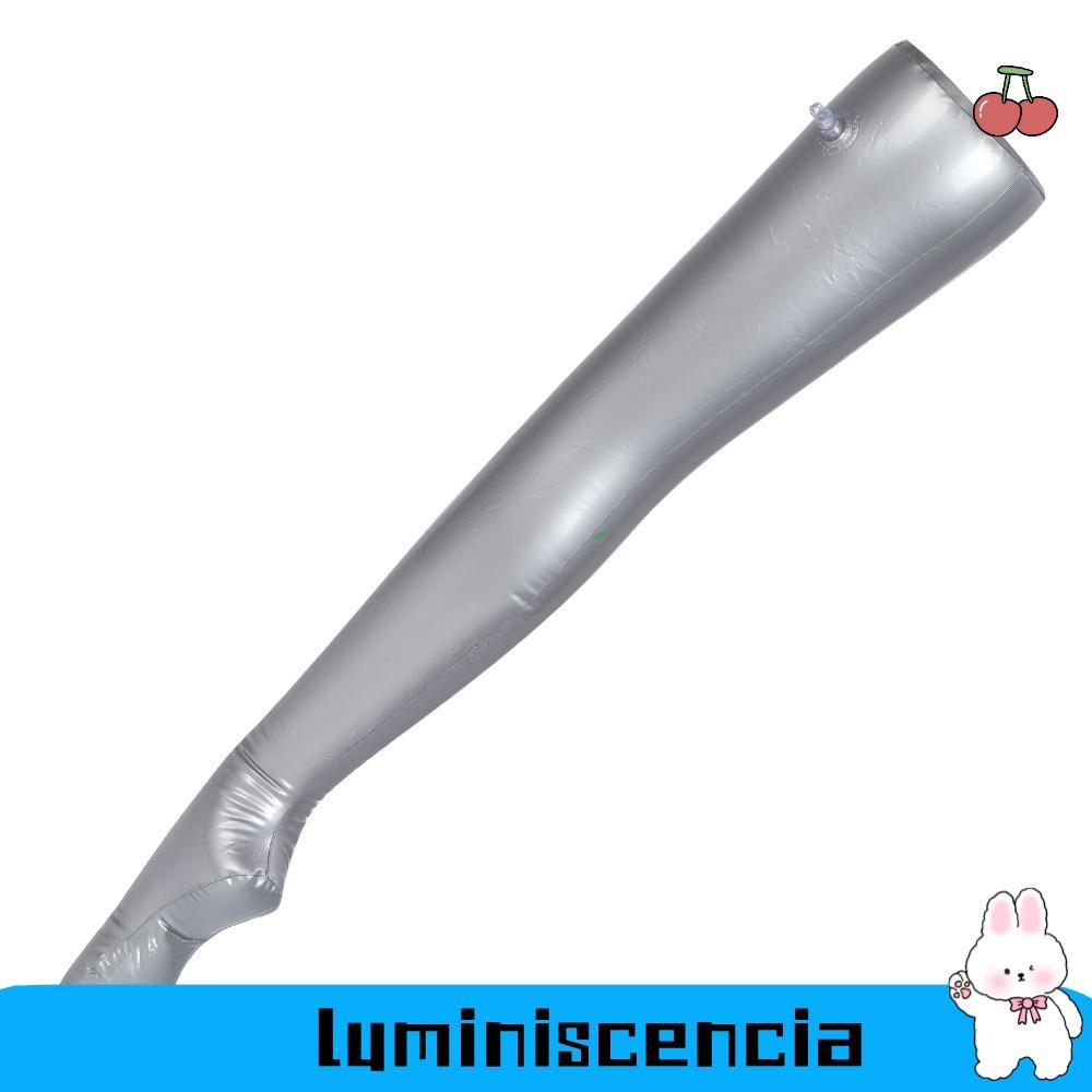 LUMINISCENCIA 1 cái Giá đỡ trưng bày vớ, Đạo cụ mô hình bơm hơi bằng nhựa PVC bơm hơi, Dụng cụ mô hì