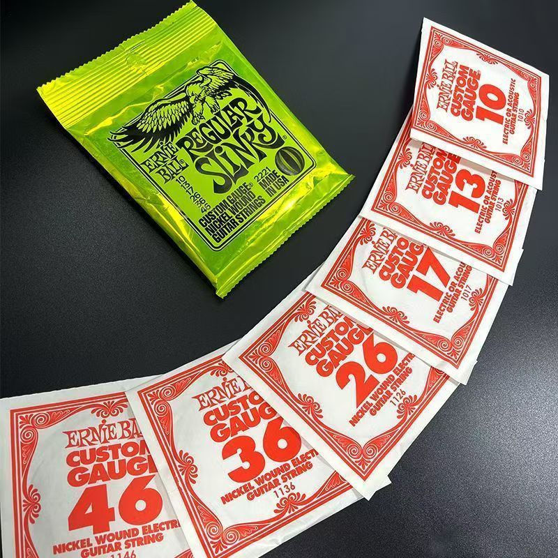New Product#Eagle EB Electric guitar strings Ernie Ball Nickel-plated coated strings, a set of six r