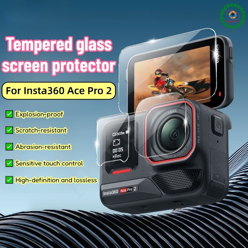 Phim Kính Cường Lực Cho Insta360 Ace Pro 2 / HD Trong Suốt Chống Trầy Xước Kính Bảo Vệ Màn Hình Cho 