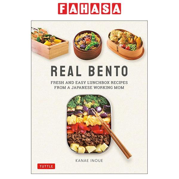 Sách ngoại văn: Real Bento - Fresh And Easy Lunchbox Recipes From A Japanese Working Mom