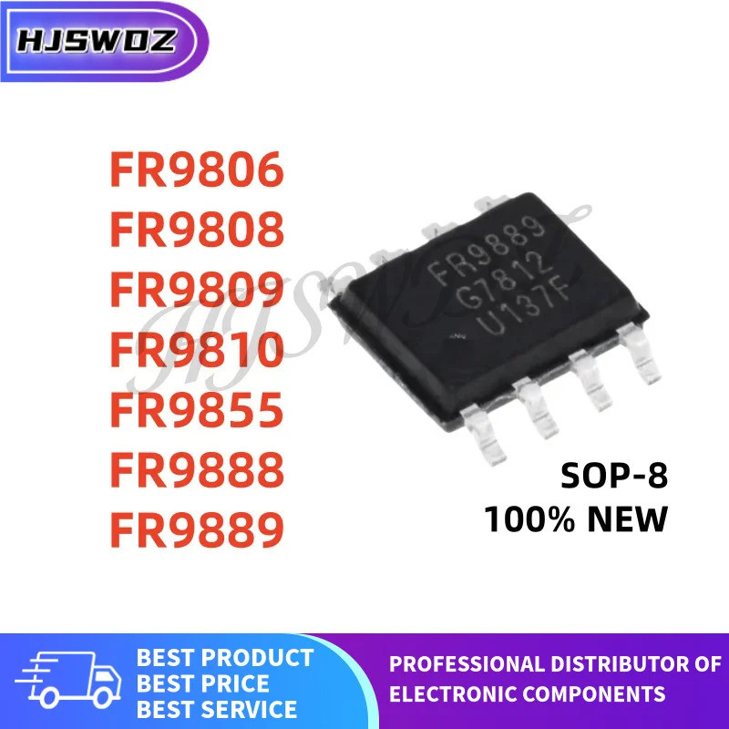 10 Cái / lốc Mới FR9808 FR9806 FR9809 FR9889 FR9855 FR9888 FR9810 SOP-8 SMD IC mos còn hàng chip DZ8
