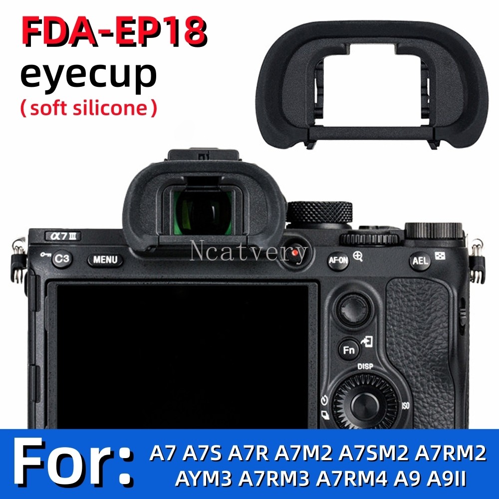 Cao Su Mềm FDA-EP18 Eyecup Viewfinder EP18 Cap cho Sony A7 A7S A7R A7M2 A7SM2 A7RM2 AYM3 A7RM3 A7RM4