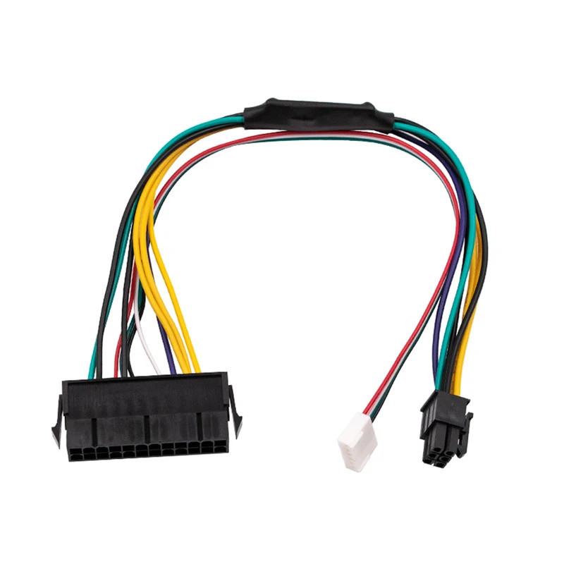 1 Máy Tính 24 Pin Sang 6 Chân ATX Bo Mạch Chủ Adapter Nguồn Cho HP Z220 Z230 SFF MT TWR Series 4000 