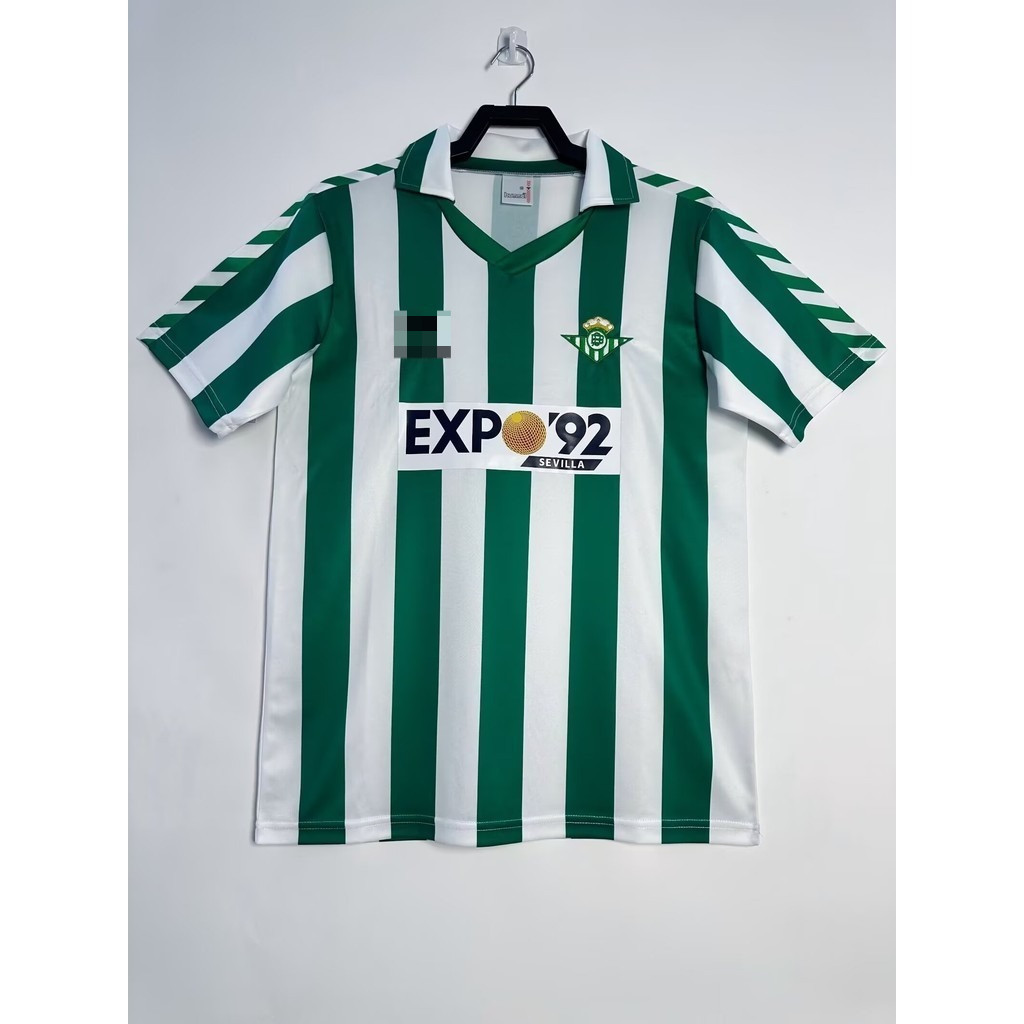 Áo đấu sân nhà nam 8889 Real Betis Retro – Áo bóng đá ngắn tay chất lượng cao cấp AAA + (Phong cách 