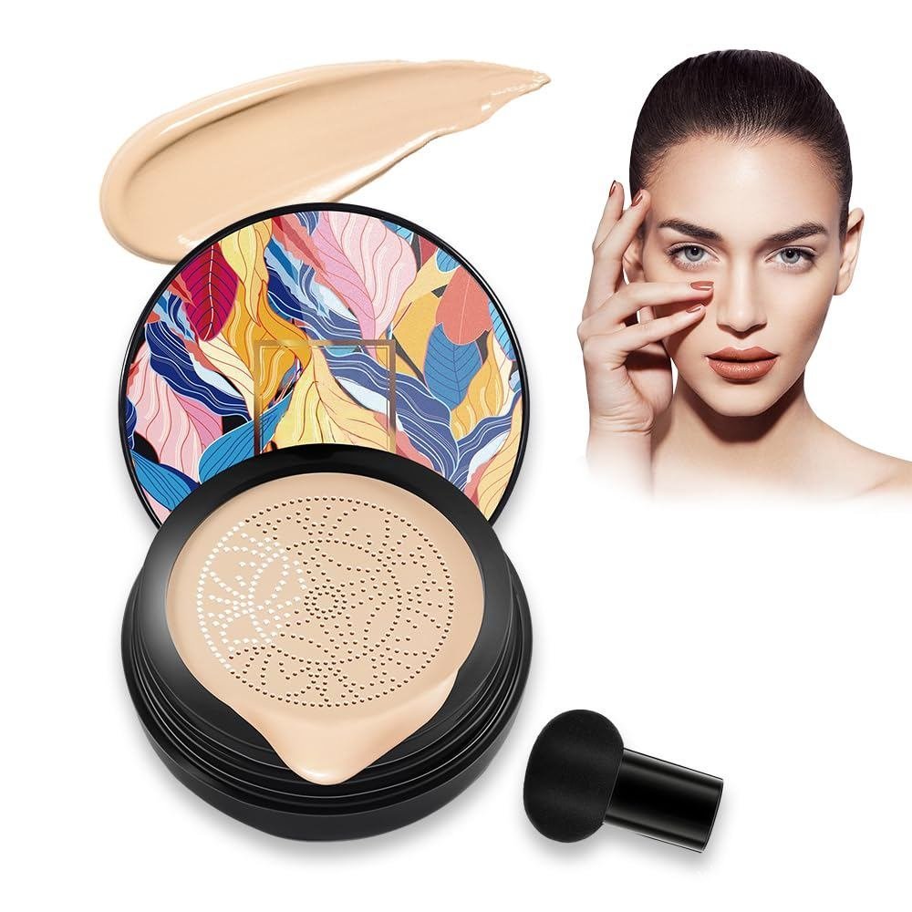 Mushroom Head Air Cushion CC Cream Kem dưỡng ẩm BB Cream Foundation Brighteningment Liquid CC Cream 