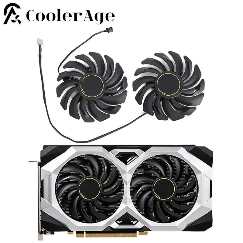 Quạt Card Video Cho MSI GeForce RTX 2060 2070 2080 SUPER VENTUS PLD09210S12HH 87MM Card Đồ Họa Quạt 
