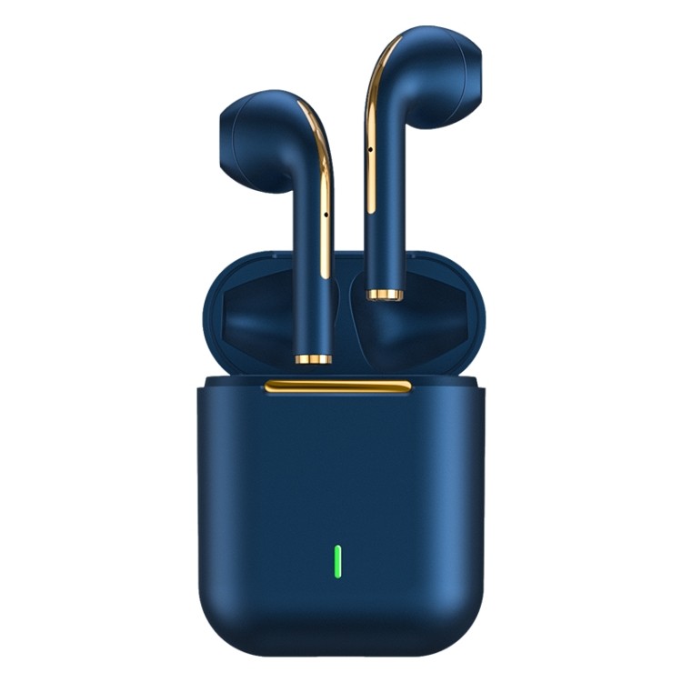 Tai nghe không dây trong tai J18 Bluetooth 5.0TWS chất lượng tốt Tai nghe tuổi thọ pin dài J18 (Xanh