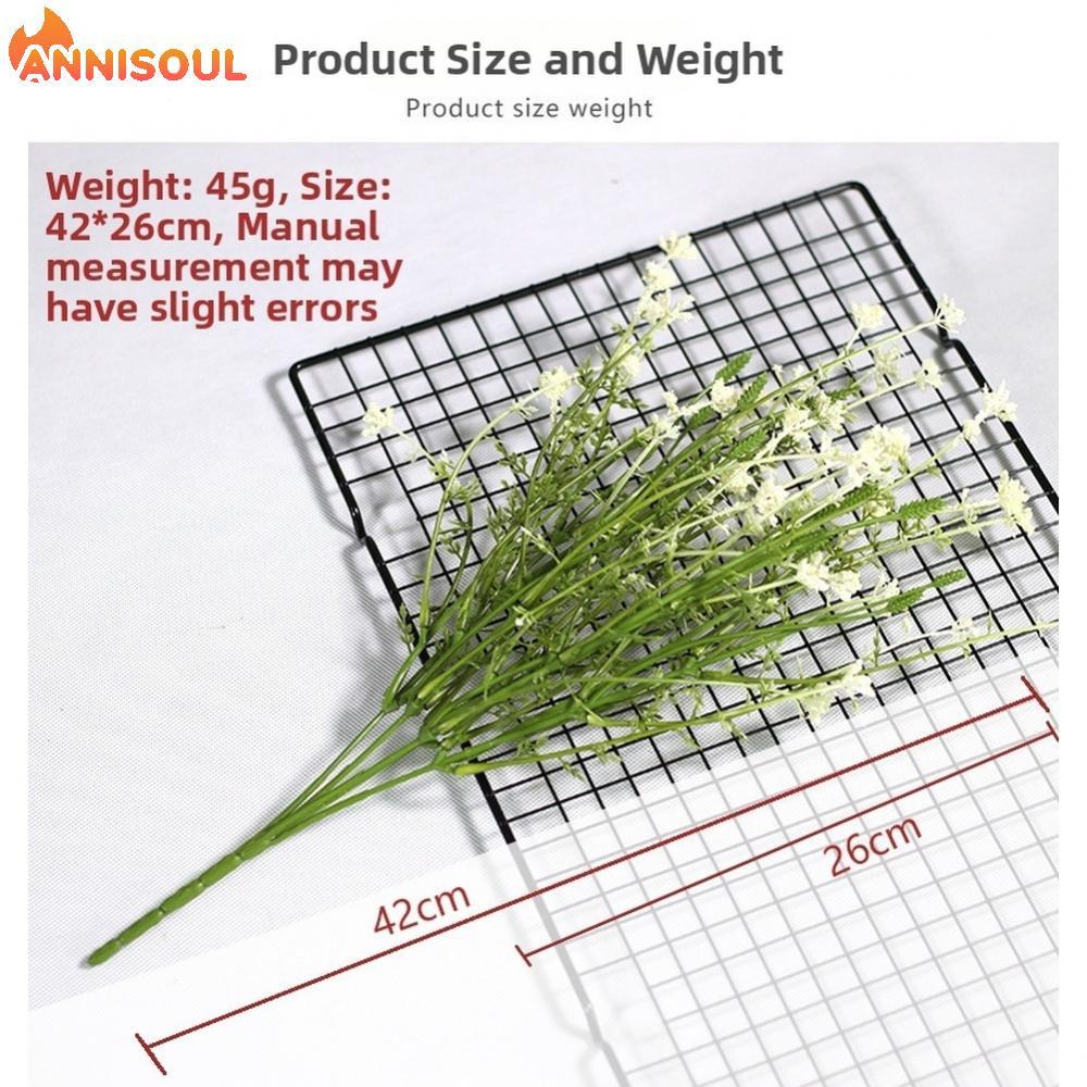 [NISO]Lavender Bouquet Lifelike Details Plastic Construction Portable Bouquet