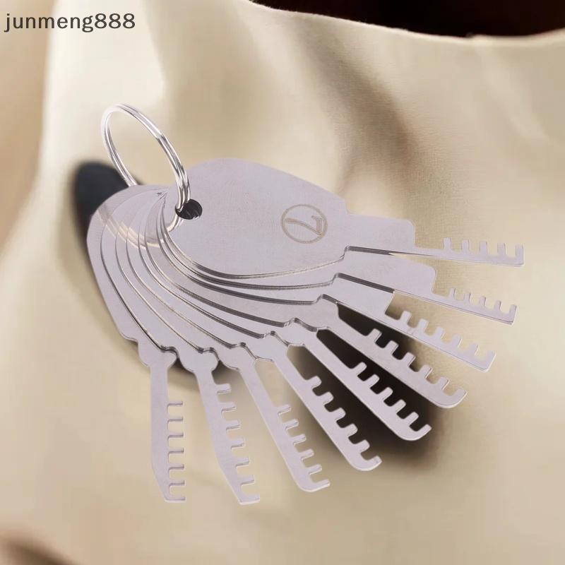 Junmeng888 1 Bộ Dụng Cụ HUK Steelb Lo 9in1 Trọn Bộ Dụng Cụ Sửa Chữa Thép Không Gỉ Chìa Khóa nk Đẹp