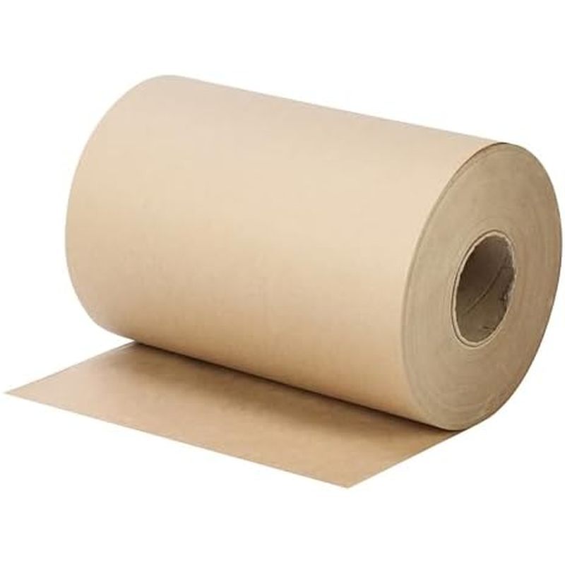 The Boxery Kraft/Brown Kraft Paper Roll, 15” x 10,800” (900’)-40lb. Thickness-Brown Wrapping Paper, 