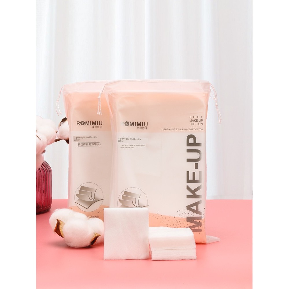 bông tẩy trang lamer bông tẩy trang 1000 Miếng Dưỡng Ẩm Cotton Mỏng Tẩy Trang Cotton Bagged Toner Ch