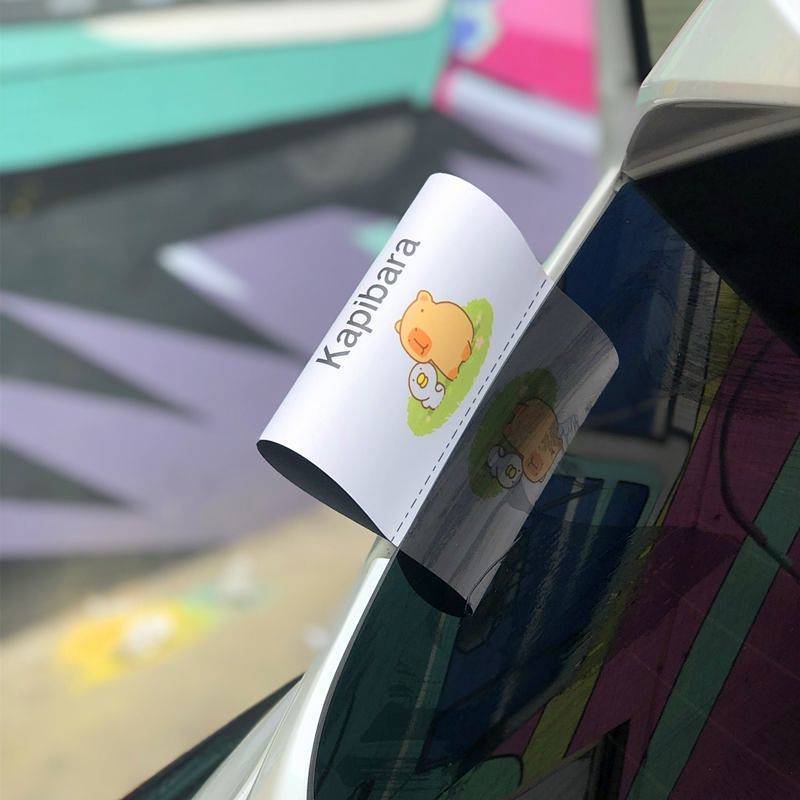 Capabala Stickers Lego Lego Car Washed Mark Decorative Sticker Club Car Club Advertising Bumper Stic