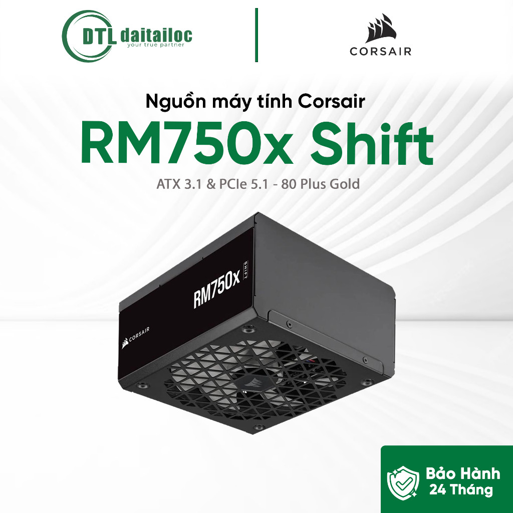 Nguồn máy tính Corsair RM750X SHIFT > RM12000X  SHIFT | Chính Hãng | Bảo Hành 120 Tháng