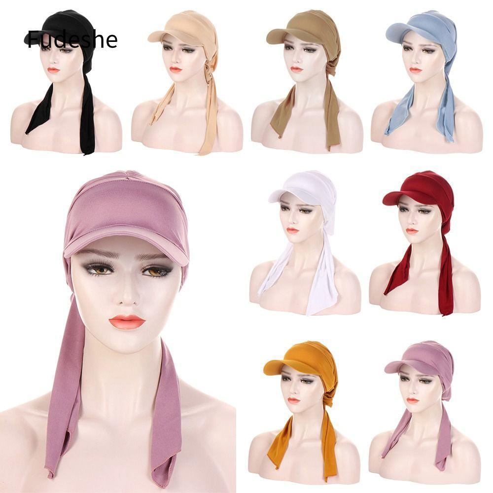 Khăn trùm đầu mềm mại FUDESHE Muslim Hijab