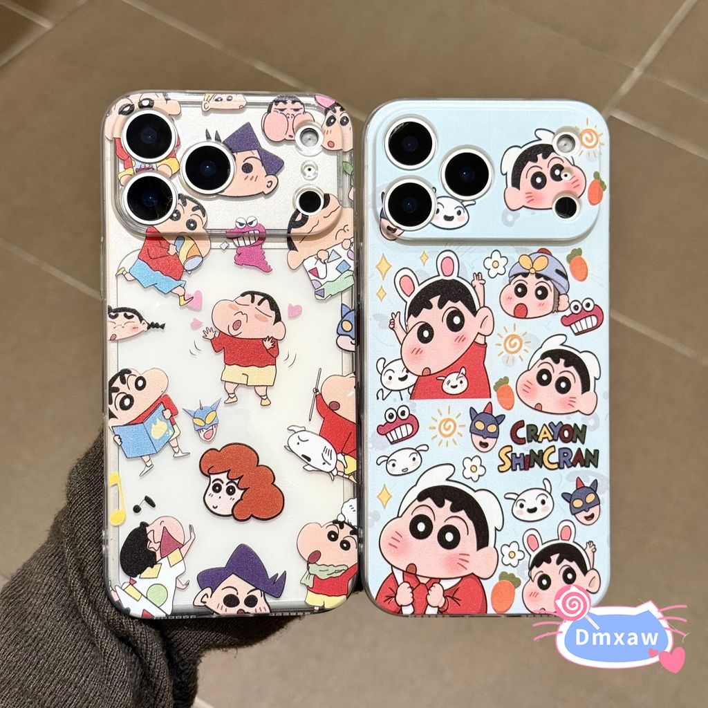 Ốp điện thoại hoạt hình dễ thương Crayon Shin-chan cho Samsung Galaxy Note 20 Ultra 20 10 Plus Lite 