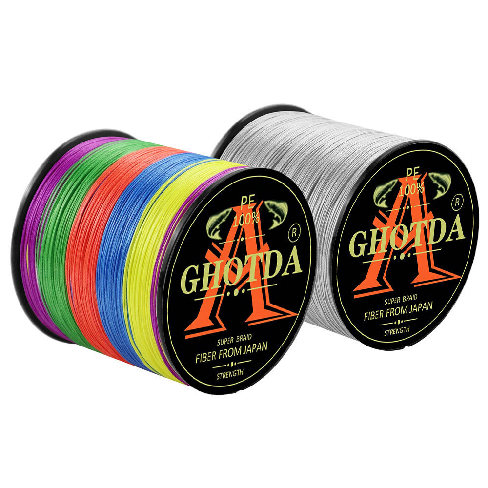 GHOTDA 300M 8 Dây PE Dây Bện Dây Lure Dây Lure Dây PEing Line 8 Dây Bện Dây Câu Bền Dây Dụ