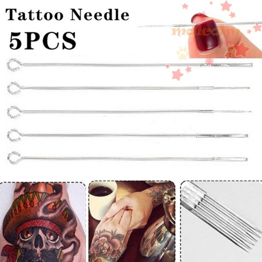 MALCOLM Tattoo Needles Mix Size Chuyên Nghiệp Thép Không Gỉ Trang Điểm Microblading Tattoo Shader