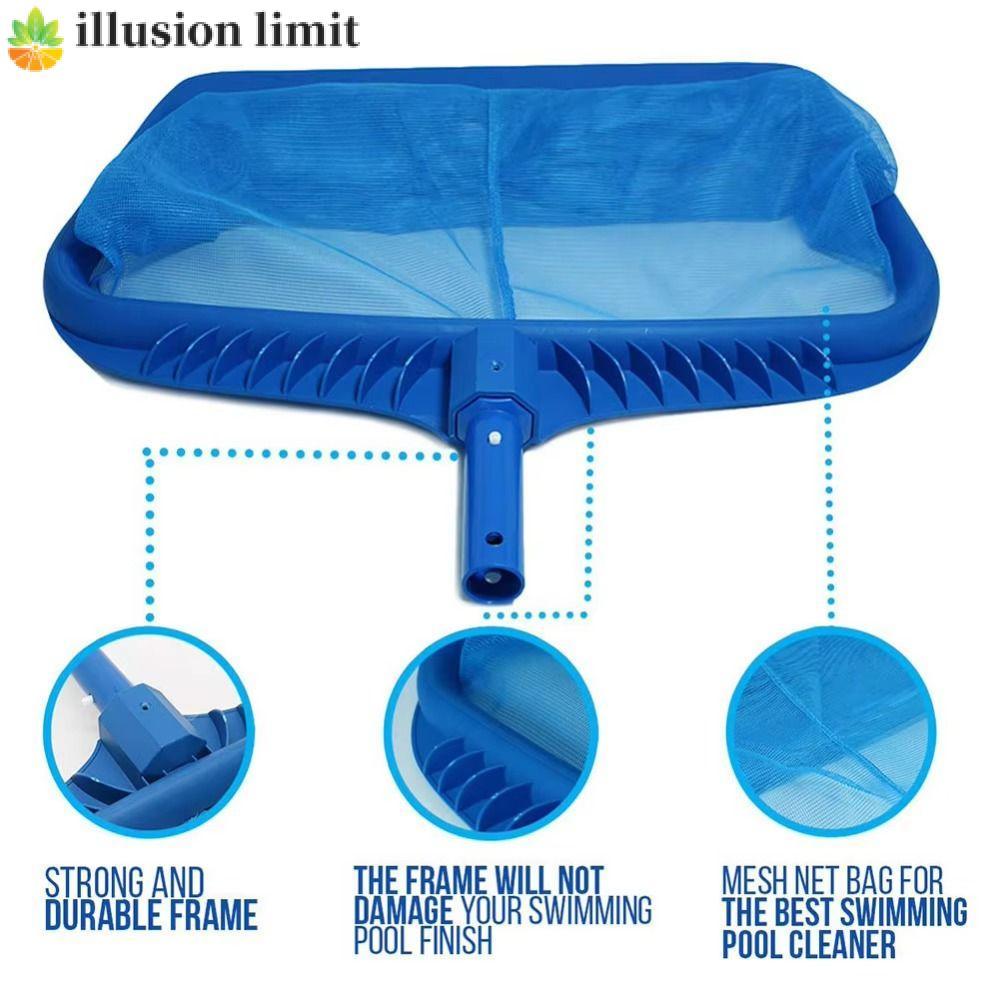 ILLUSION LIMIT Pool Skimmer Fine Mesh Net Bag Catcher Debris Pickup Removal