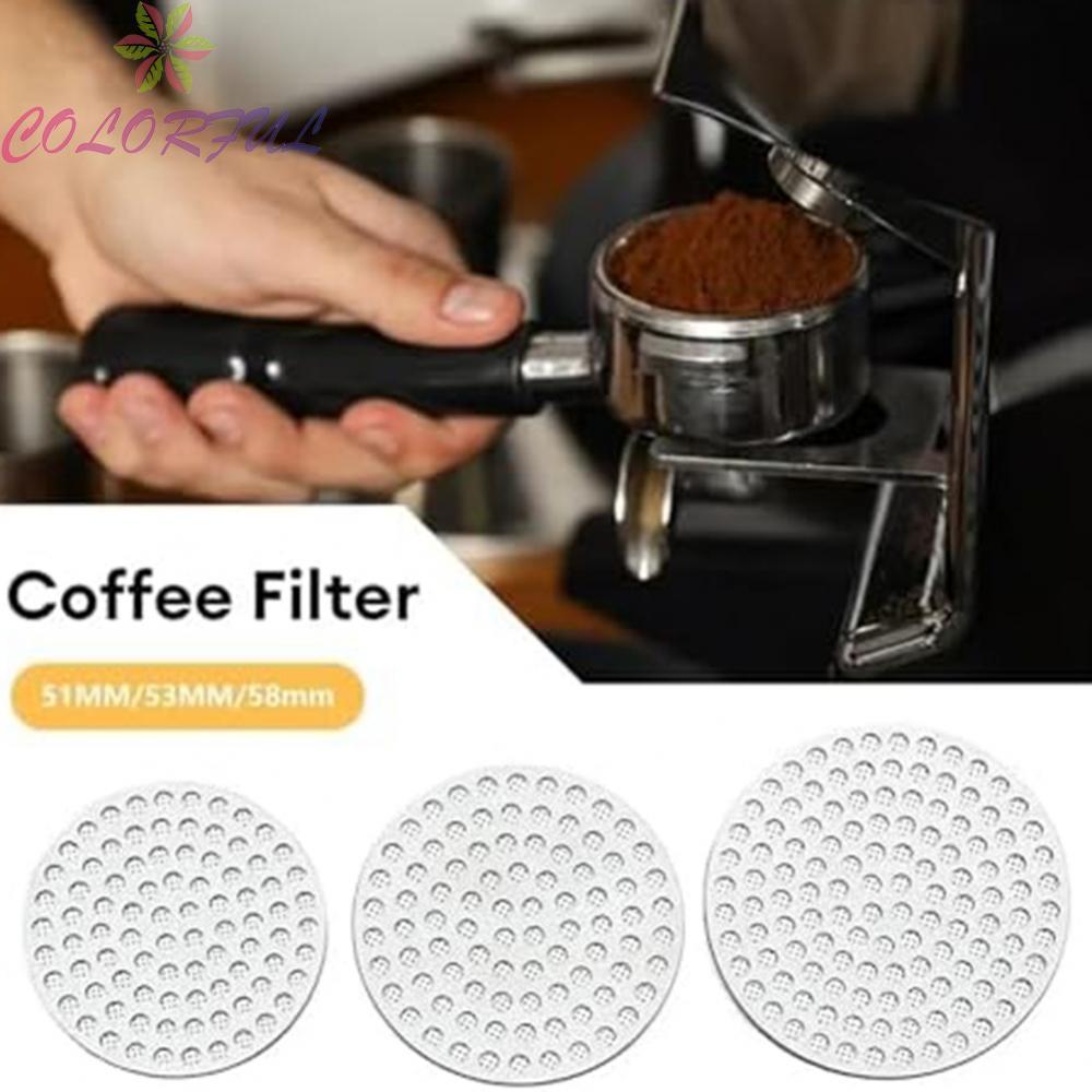 Espresso Machine Filter Eliminates Water Flow Blockage Coffee Filter Screen