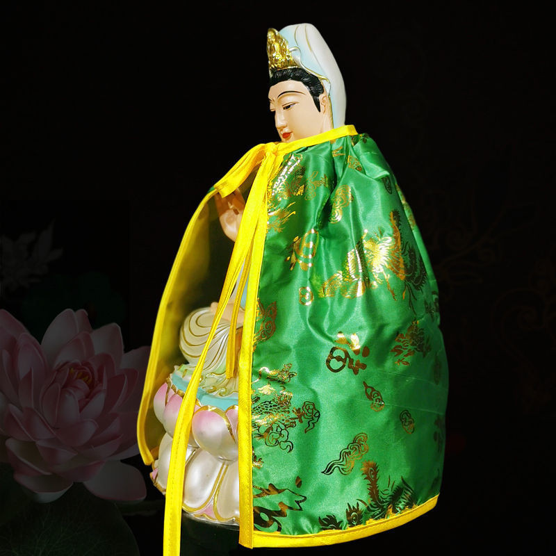 Tyk Phật Áo choàng Áo choàng Quan Âm Áo choàng Phật Tượng Áo choàng Áo choàng Mẹ đen Áo choàng Guany
