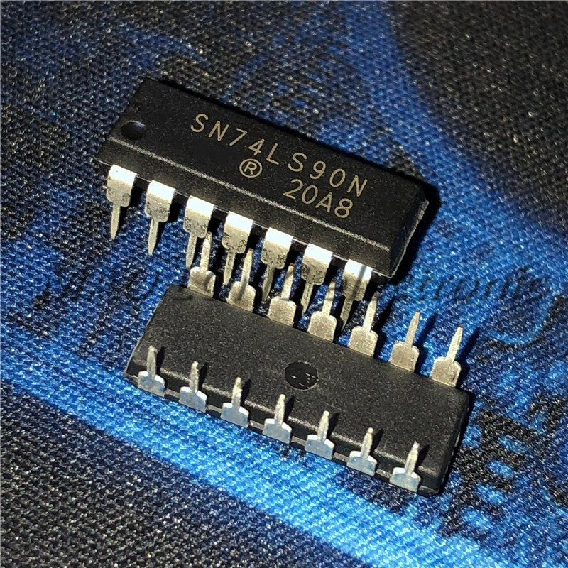 10 Cái / lốc SN74LS90N HD74LS90P DIP14 DIP 74LS90 74LS90N IC mới và nguyên bản Còn hàng