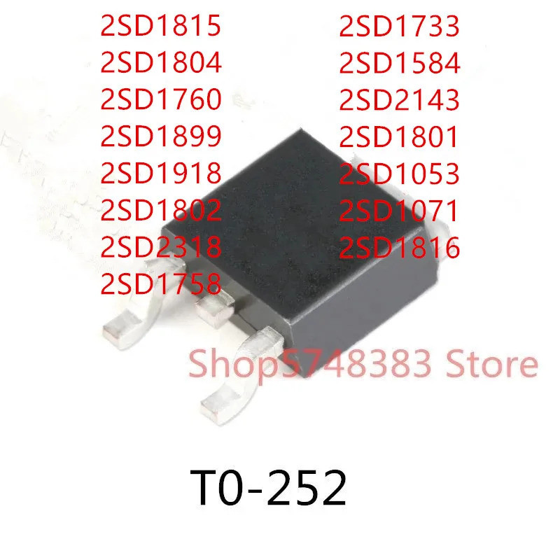 5 Chiếc 2SD1815 2SD1804 2SD1760 2SD1899 2SD1918 2SD1802 2SD2318 2SD1758 2SD1733 2SD1584 2SD2143 2SD1
