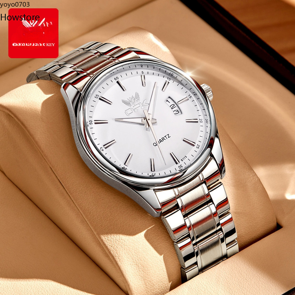 2026 Mới OPK 6010 Đồng Hồ Nam Sang Trọng Chống Nước Nguyên Bản Vàng Thể Thao Đồng Hồ Chronograph Thạ