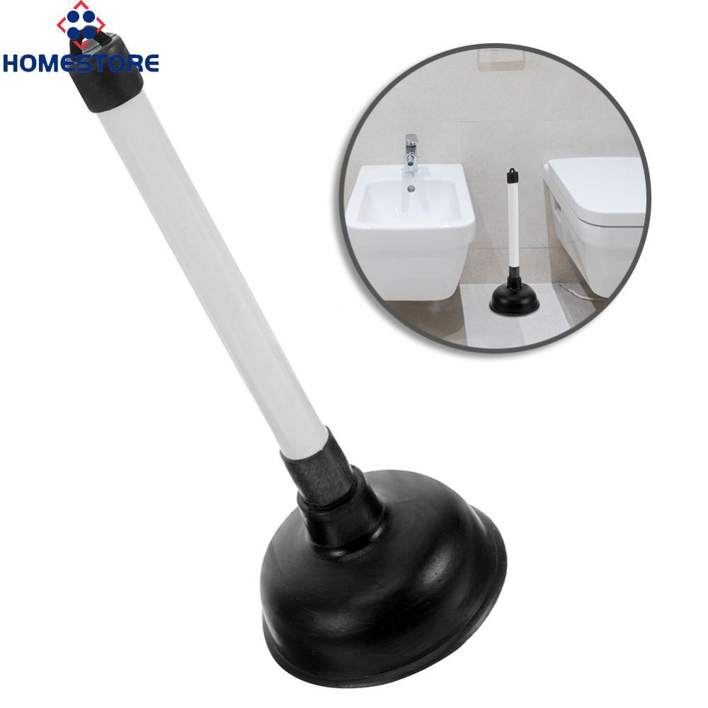 [Homestore]Powerful Suction Plunger for Toilet and For Sink Unblock Tool with Sturdy Handle