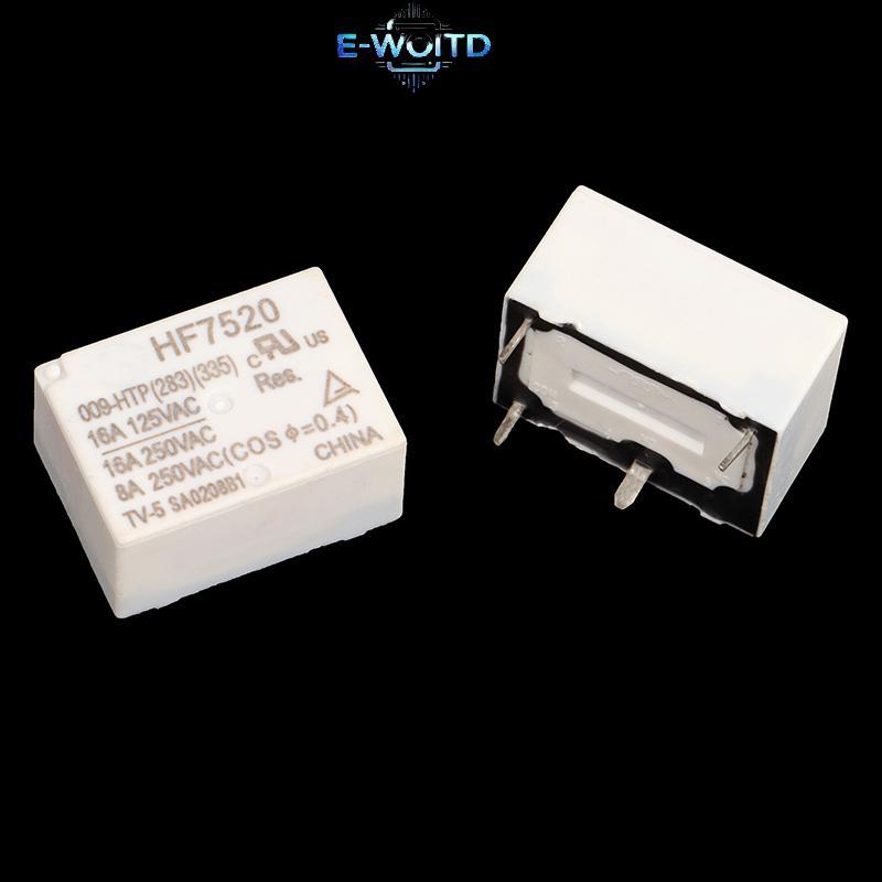 E-WOITD HF7520 / 009-HTP Tải trọng cao 10A / 16A Thường mở 4 chân kê nhiệt độ không đổi Điện Ấm đun 