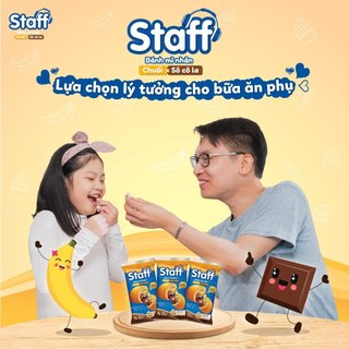 Combo 5 Staff Bánh Mì Socola Chuối 60g