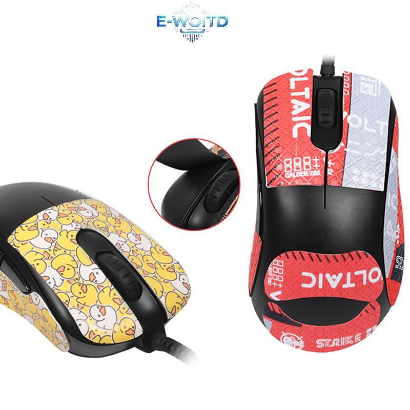 E-WOITD Chuột Grip Tape Skate Stier Chống Trượt Su Mồ Hôi Chuột Chống Trơn Trượt Cho Zowie ECCW EC1-