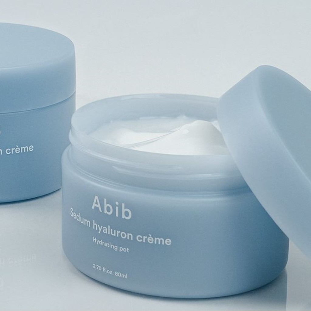 [Abib] Chậu dưỡng ẩm Sedum Hyaluron Creme 80ml / Kem dưỡng ẩm Hàn Quốc / Kem nhẹ / 100% Authentic by
