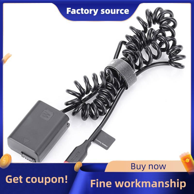 Pin giả NP-FW50 Bộ chuyển đổi AC nguồn DC AC-PW20 cho Alpha A6400 ILCE-6400 6000 5100 5000 3000 Came