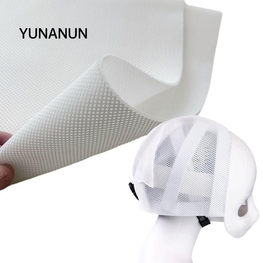 Vải lưới YUNAUN Kigurumi, Vải lưới không khí thoáng khí màu trơn rỗng, Thời trang chống va chạm DIY 
