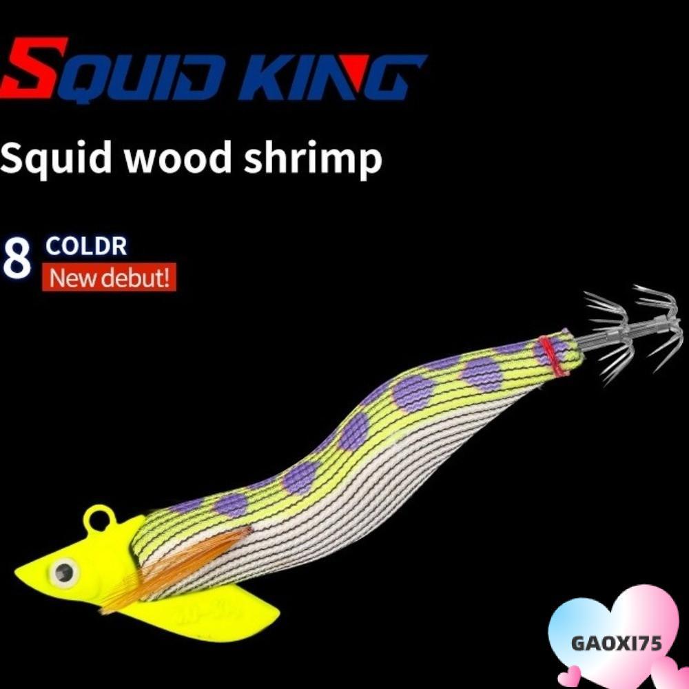 Mồi mực GAOXI75, Egi 3.0 Hook Octopus Design Mồi nhân tạo, Chuyên nghiệp cấp 30g Trọng lượng Sycamor