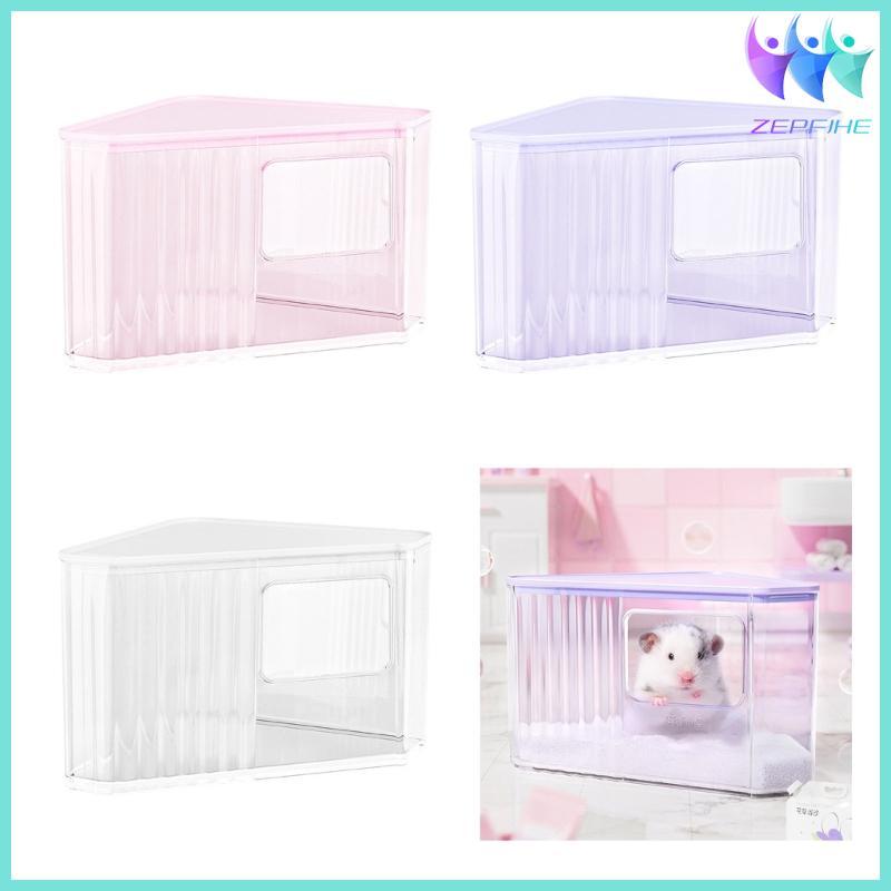 Nio Hamster Thú Cưng Cát Tắm Đào Bát Tắm Hamster Phụ Kiện Tắm Cát Phòng Tắm Khô Phụ Kiện Tắm