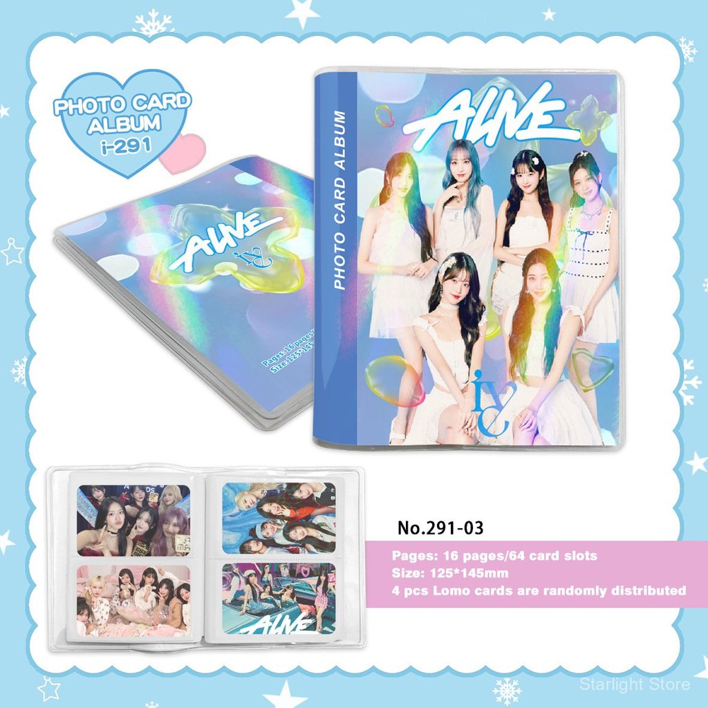 kpop Người nổi tiếng STR TW IVE IDLE BABY Album lưu trữ thẻ ảnh ngoại vi ins Album ảnh Polaroid