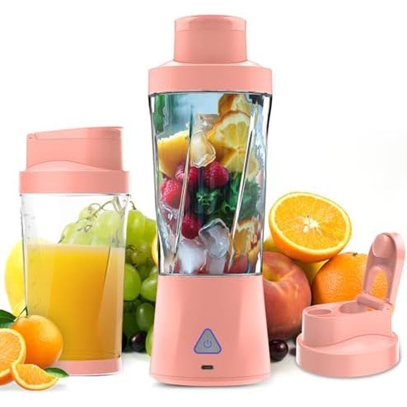 Portable Blender, 360W Personal Blender for Shakes and Smoothies for Kitchen, 24 Oz BPA Free Traveli