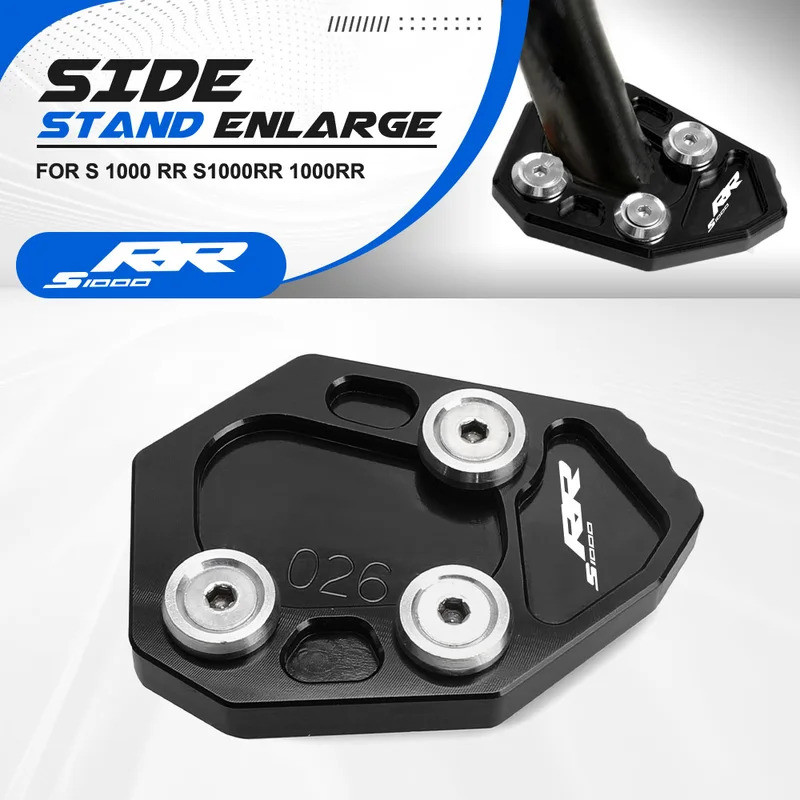 S1000 RR Nhôm Xe Máy Chân Đế Bên Đứng Phóng To Mở Rộng Cho Xe BMW S 1000 RR S1000RR 1000RR 2010 2011