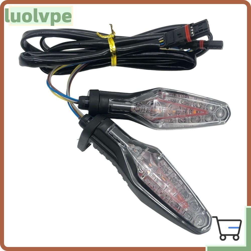 LUOLVUO 1 Đèn LED Báo, Không Lỗi Mã Trong Suốt Chụp Đèn Xe Máy Bật Đèn Tín Hiệu, Đèn Độ Sáng Cao Pha