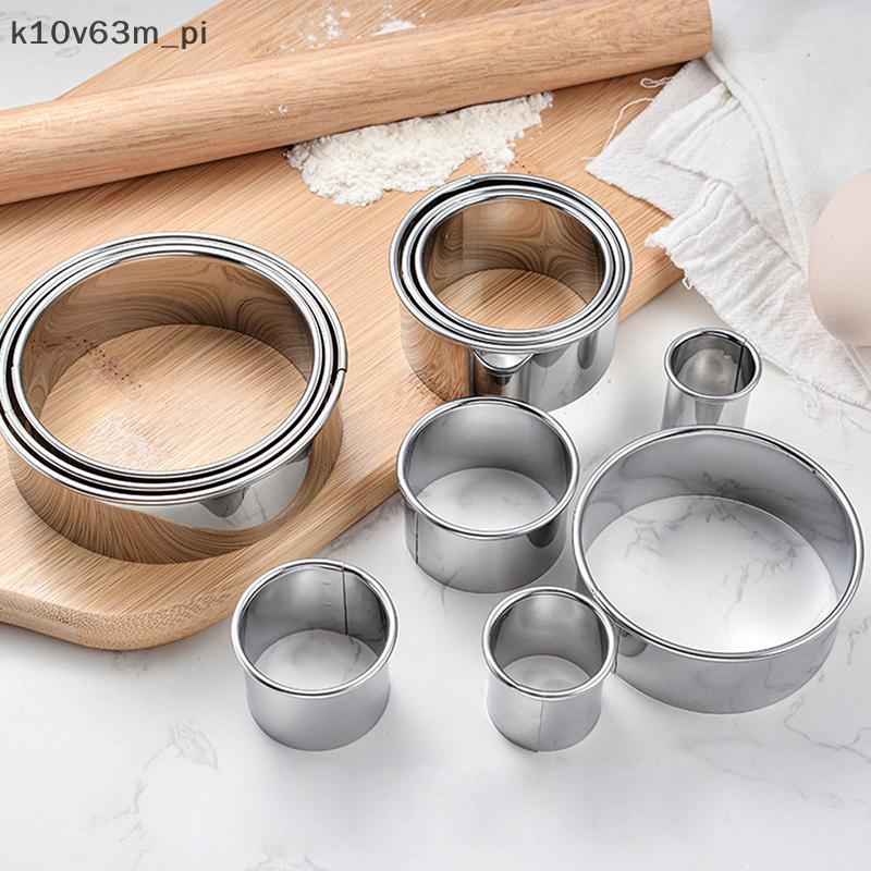 KV 11 cái vòng Cookie Biscuit cắt vòng tròn bánh ngọt cắt nướng vòng tròn vòng khuôn VN