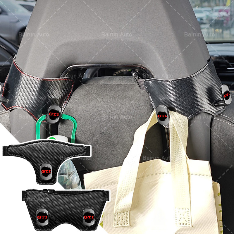 1 / 2 Chiếc Ghế Ô Tô Móc Sau Đa Năng Ghế Thể Thao Chịu Lực Mạnh Móc Treo Cho POLO Golf 5 6 Thế Hệ 7 
