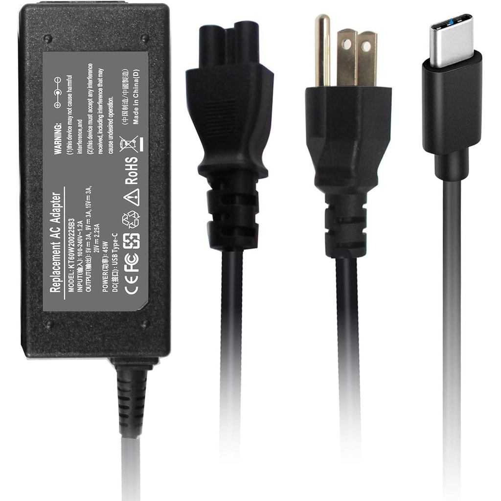 USB C Laptop Chrombook Sạc Loại C Cho Lenovo Thinkpad / Yoga / Chromebook Cho HP Chromebook X360 Cho